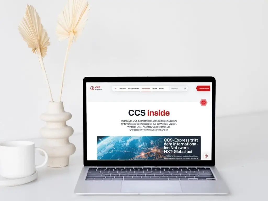 CCS-Express Website projekt